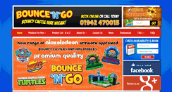 Desktop Screenshot of bounce-n-go.co.uk